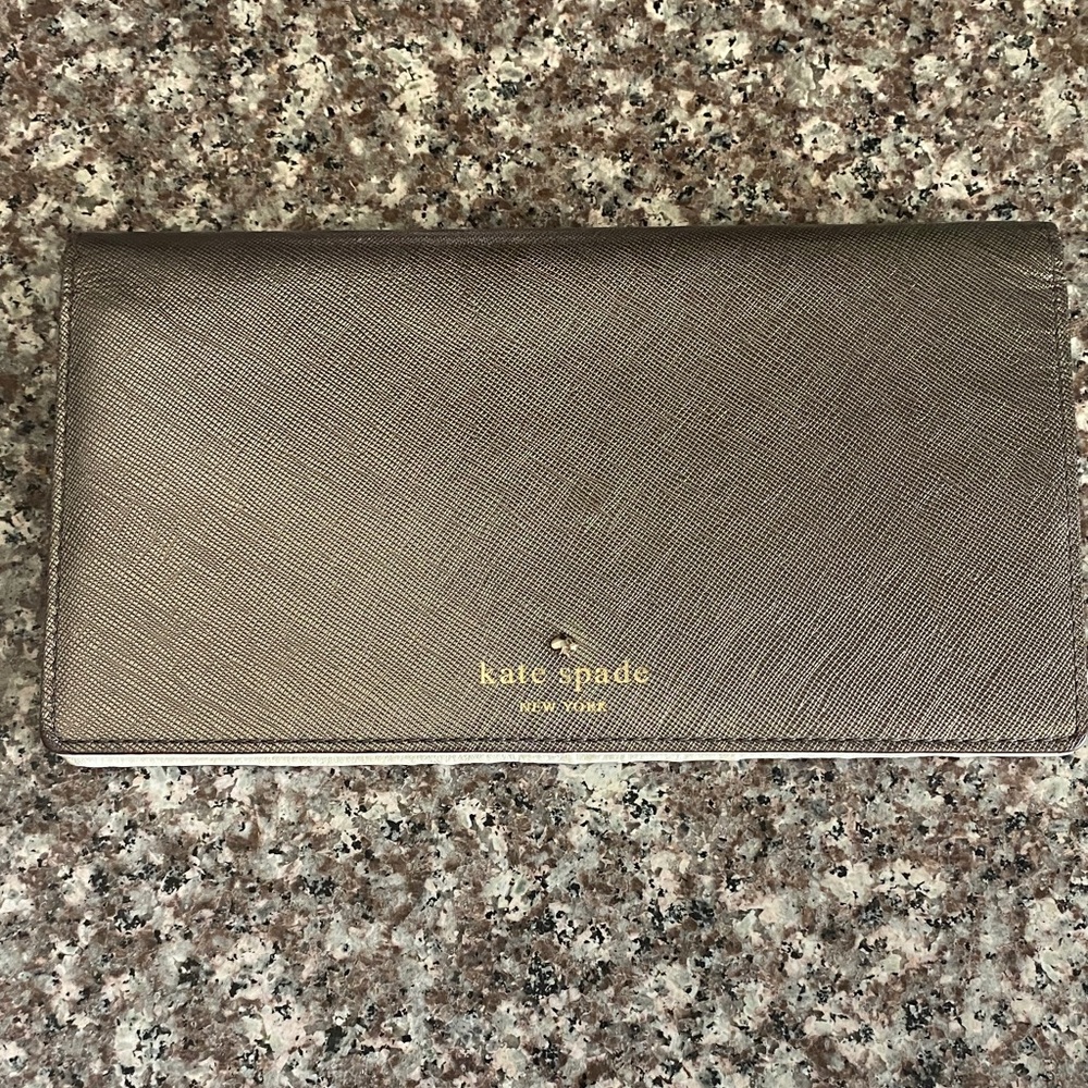 Kate Spade Bronze Clutch